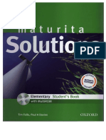 Maturita Solutions Elementary