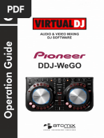 Pioneer DDJ-WeGO VirtualDJ 8 Operation Guide