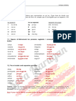 Solucions Quadern D'exercicis de Llengua Catalana. SI