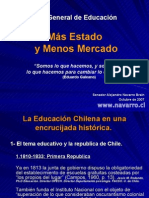 Power Point Historia de La Educacion en Chile - Fin Al Lucro - Mayo 2008