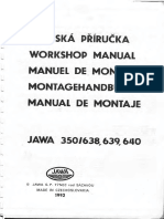 Manual de Taller Moto Jawa 638