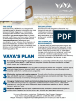 Vaya Integrated Care Flyer