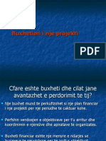 Buxhetimi I Nje Projekti