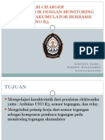 Otomatisasi Charger Akumulator Dengan Monitoring Tegangan Akumulator Berbasis