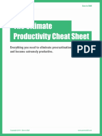 The Ultimate Productivity Cheat Sheet