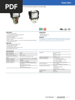 Schurter TA45 Thermischer Überlastschalter - 2-polig, 6A Für Geräteschutz