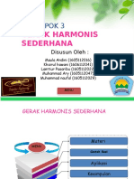 1 Kel - Gerak Harmonis Sedehana