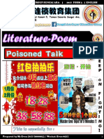 F3 Literarure-Poisoned Talk Answer