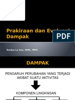 Prakiraan Dan Evaluasi Dampak