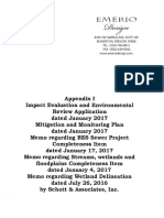 January 2017 Appendix I Environmental Impact Evaluation