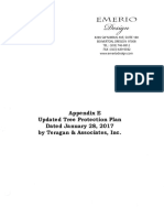 January 28, 2017 Appendix E Tree Plan