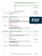 Proposed Itinerary - February 9