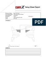 Setup Sheet Report: Lathe Default