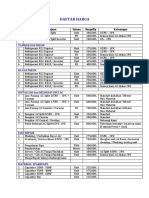 Daftar Harga Service Ac 2016 PDF