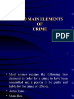 Elememts of Crime