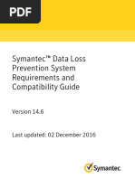 Symantec DLP 14.6 System Requirements Guide