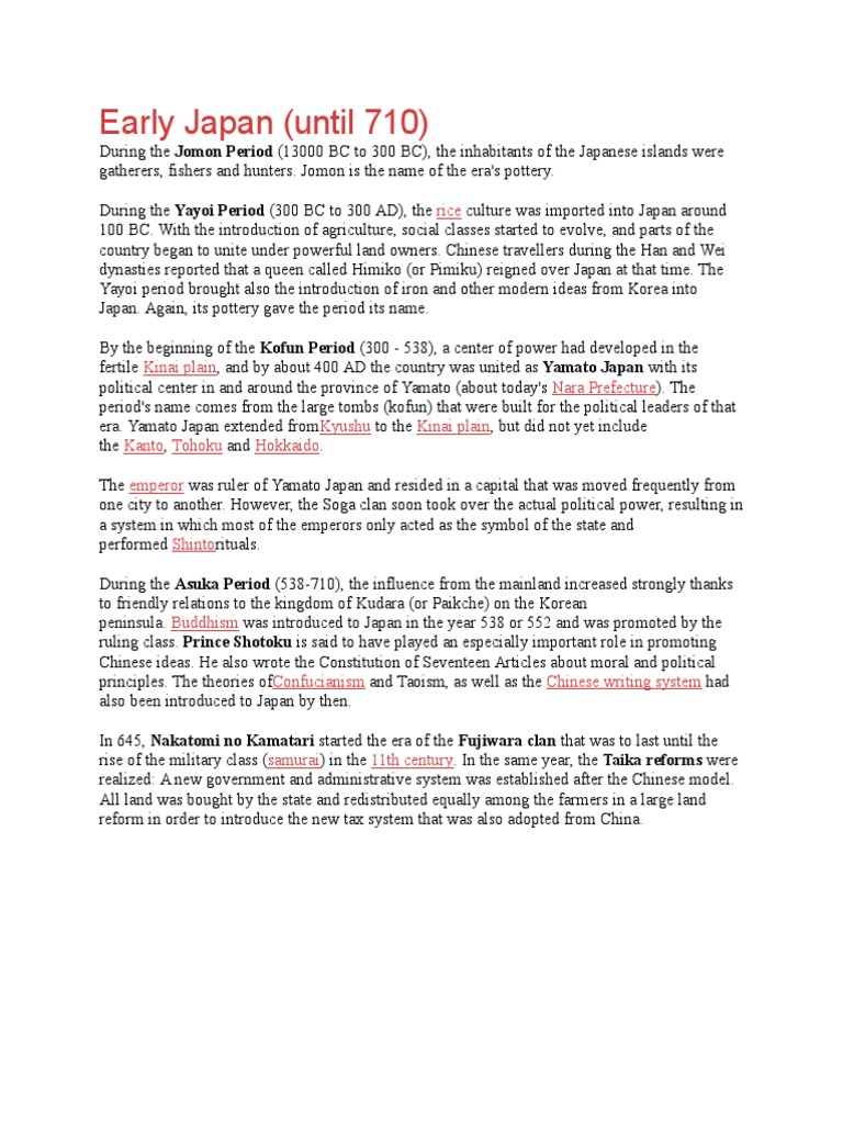 Early Japan Until 710 Pdf