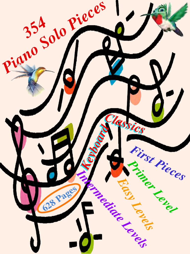 Une Souris Verte Piano Do Re Mi DeBenedetti Gilbert - 354 Piano Solo Pieces | PDF | American Music Articles  Needing Attention | Songs