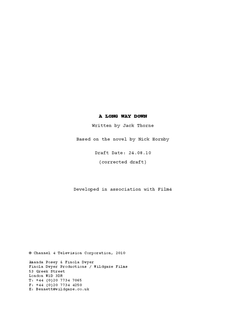 Frick The Key To Understanding Long Way Downs Ending - 9jptuzp