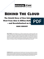 Behind The Cloud PDF