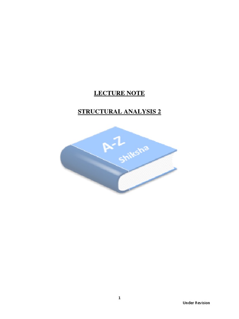 Structural Analysis 2 | PDF | Structural Analysis | Beam (Structure)