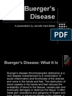 Buerger's Disease: A Presentation by Jennifer Kent-Baker
