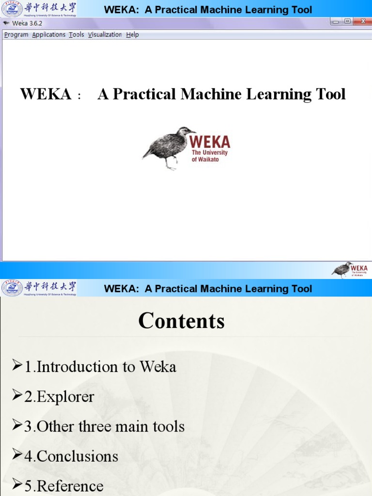 Overview of WEKA Machine Learning Tool | PDF