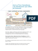 Cómo Construir Un Pozo Canadiense