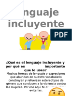 Lenguaje Incluyente