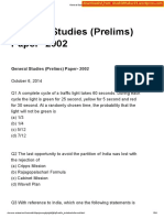 2002-GS Prelims Paper - (Shashidthakur23.wordpress - Com) PDF