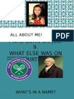 All About Me Powerpoint