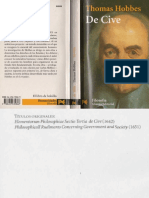 Hobbes Thomas - de Cive PDF
