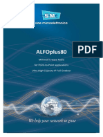 Siae Microelettronica Alfoplus 80-70-80ghz PTP Link Brochure