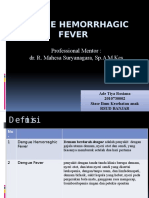 Dengue Hemorrhagic Fever - Adet Pediatri