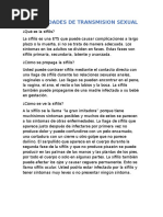 Enfermedades de Transmision Sexual