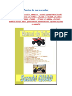 Manual Cuatriciclosuzuki LT-4WD QuadRunner