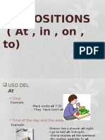 Prepositions (At, In, On, To)