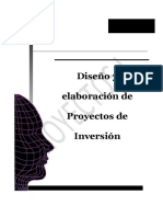 Diseño y Elaboracion de Proyectos de Inversion