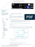 Electrical Systems - Complex Power and Power Triangle PDF