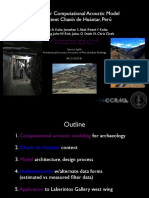 A Modular Computational Acoustic Model of Ancient Chavin de Huantar