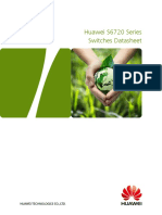 Huawei S6720 Series Switches Product Datasheet