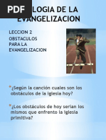 Teologia de La Evangelizacion Leccion 2