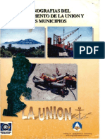 Monografia Del Departamento y Municipios de La Union