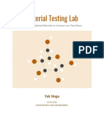 Material Testing Lab: Tak Maga