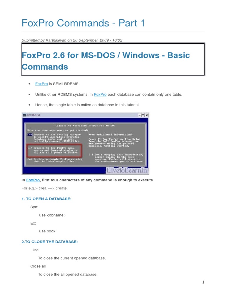 Foxpro