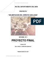 Proyecto Arroyo San Juan