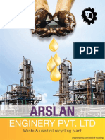 Arslan Enginery Used Oil Recycling Plant