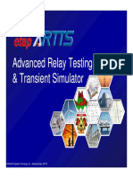 Advanced Relay Testing Advanced Relay Testing & Transient Simulator & Transient Simulator & Transient Simulator & Transient Simulator