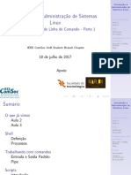 Aula04 - Introdução À Administração de Sistemas Linux