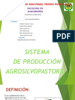Sistemas de producción agrosilvopastoril